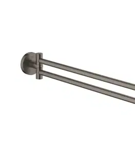 Svietidlá GROHE 40371AL1 - Držiak na uteráky ESALS 439 mm grafit 40371AL1