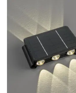 Svietidlá  08491L - LED Solárne nástenné svietidlo so senzorom LED/2W/5V IP54 08491L