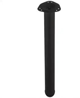 Nábytkové nohy a pätky Nábytková noha  820/60 mm čierna