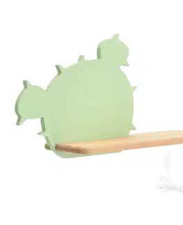 Osvetlenie Detská nástenná lampička CACTUS II LED Candellux