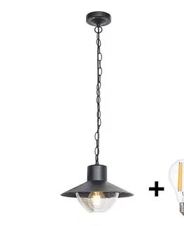 Svietidlá BRILAGI -  LED Vonkajšie závesné svietidlo VEERLE 1xE27/60W/230V IP44 GD-VERLH1-00