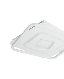 Svietidlá BRILAGI - LED stmievateľné stropné svietidlo IRIS LED/98W/230V 50x50 cm biela + DO BRMXC2985-BI