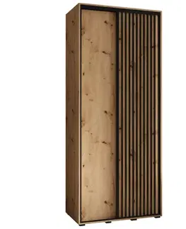 Šatníkové skrine Skriňa Lanko 1-110 (60) artisan