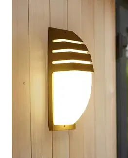 Svietidlá  Vonkajšie nástenné svietidlo NALANI 1xE27/18W/230V IP54 antracit SKU013603