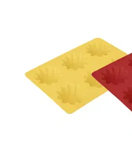 Silikónové formy na pečenie Tescoma forma - 6 kvetov DELÍCIA SILICONE žltá