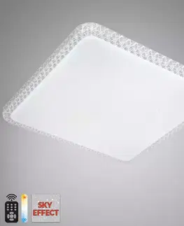 Moderné lampy do obývačky Stropná lampa LED RKCC 50 – 50X50 pilot 40W