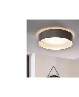 Svietidlá Eglo 31623 - LED stropné svietidlo MASERLO LED/16W/230V pr. 40,5 cm sivá/strieborná 31623