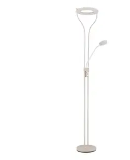 Lampy Globo 59038SAD - LED stmievateľná stojacia lampa EBRO LED/20W/230V + LED/4W 3000K 59038SAD