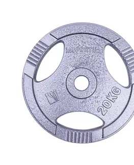 Závažia k činkám Liatinový kotúč inSPORTline Hamerton 20 kg 30 mm