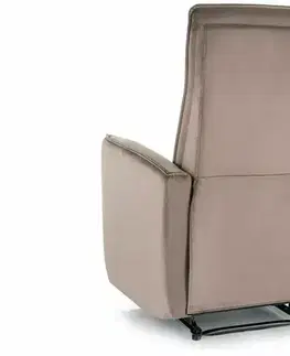 Kreslá Relaxačné kreslo Nikos Velvet