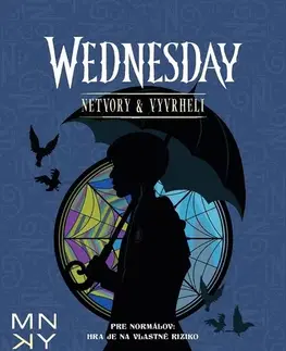 Kartové hry Rebo Productions Hra Wednesday: Netvory a vyvrheli