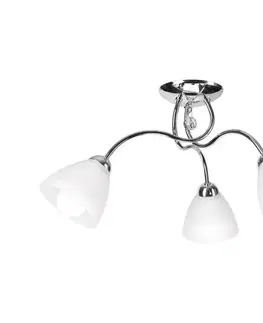 Svietidlá  Prisadený luster MIRANDA 3xE27/60W/230V lesklý chróm LM 3.150/CHROM