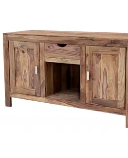 Kúpeľňový nábytok Skrinka pod umývadlo Amba 130x70x45 z indického masívu palisander