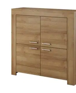 Komody a skrinky Komoda SYKY SK120 dub riviera