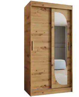 Šatníkové skrine Skriňa Lucy 120 artisan