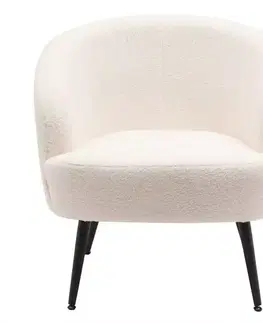 Moderné kreslá Kreslo Mal Teddy White