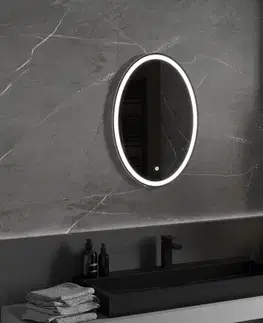 Kúpeľňové zrkadlá MEXEN - Elz zrkadlo s osvetlením 50 x 70, LED 6000K, 9802-050-070-611-00