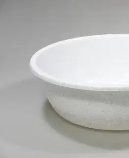 Lavóry, vandle ALFA PLASTIK - Umývadlo umelá hmota 42,5x13,5cm biele