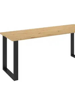 Stoly v podkrovnom štýle Jedálenský stôl Imperial 185x67 dub artisan