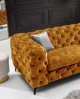 Pohovky a gauče Chesterfield pohovka ZETHOS Dekorhome