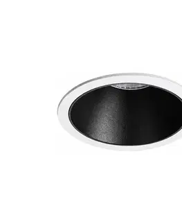 Svietidlá Ideal Lux - LED podhľadové svietidlo GAME TRIM LED/11W/230V, pr. 8,5 cm, IP40, čierna/biela 192277