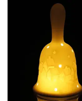 Vianočné dekorácie  - LED Vianočná dekorácia LED/3xLR44/teplá biela zvon 52000037