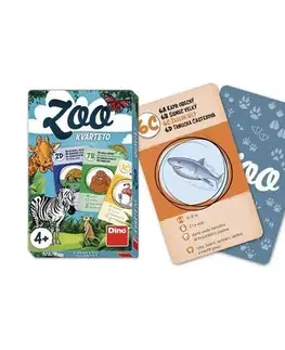Karty Dino Toys Hracie karty Kvarteto: ZOO Dino