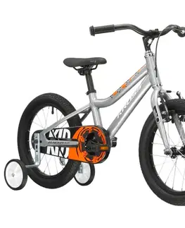 Bicykle Odľahčený detský bicykel Kross Racer 4.0 16" Gen 005 • 100-125 cm • 9,5 kg strieborná - 10" (100-125 cm)