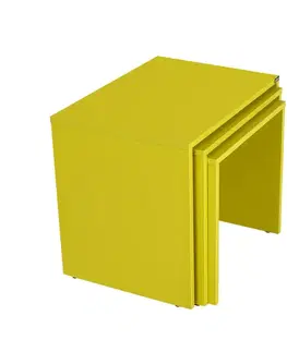 Konferenčné stolíky Odkladací stolík SHP Green, 3 ks