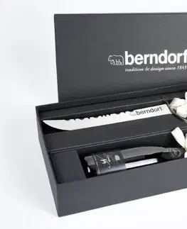 Kuchynské nože BERNDORF Darčekový box Berndorf so šabľou na sabráž