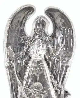 Sošky, figurky - anjeli MAKRO - Anjel svietiaci 5x12,5cm