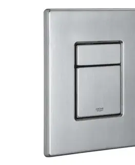 Svietidlá GROHE 38732SD0 - Ovládacie tlačidlo SKATE COSMOPOLITAN 156 × 197 mm nerezové 38732SD0