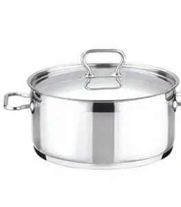Hrnce Kinekus Kastról nerezový s pokrievkou, 22cm/4L, HOME PROFI