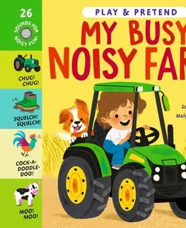 Leporelá, krabičky, puzzle knihy My Busy Noisy Farm - Sophie Aggett