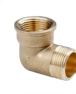 Konektory a príslušenstvo Koleno mosaz 3/4˝ MF