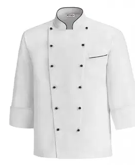 Pánske košele EGOCHEF Kuchársky rondon EGOchef BIG BOY, veľkosti 5XL - 7XL - dlhý rukáv 5XL