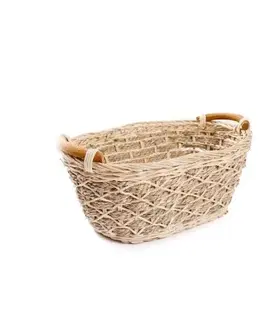 Kvetináče a truhlíky Kinekus Košík RATAN, oválny, 28x16x11cm