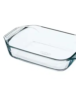 Pekáče a zapekacie misy PYREX Pekáč s ušami hranatý, 39x25x7cm, 4L, sklo číre PYREX