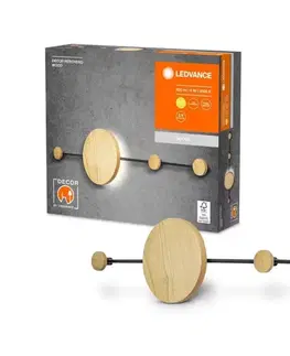 Svietidlá Ledvance - LED Nástenné svietidlo DECOR WOOD LED/6W/230V 4058075756786
