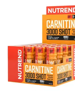 Spaľovače tukov Karnitin Nutrend Carnitine 3000 SHOT 20x60 ml pomaranč