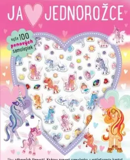 Nalepovačky, vystrihovačky, skladačky Ja milujem jednorožce