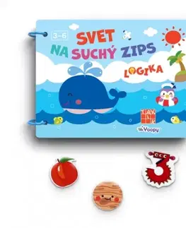 Leporelá, krabičky, puzzle knihy Svet na suchý zips – Logika - Taktik