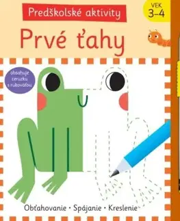 Príprava do školy, pracovné zošity Predškolské aktivity - Prvé ťahy