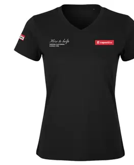 Dámske tričká Dámske tričko inSPORTline Signature čierna - S