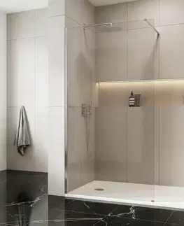 Sprchové dvere REA/S - Sprchová zástena Flexi Transparent / Chrome 80 KPL-K99067