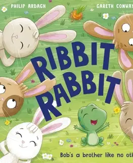 Leporelá, krabičky, puzzle knihy Ribbit Rabbit (PB) - Philip Ardagh