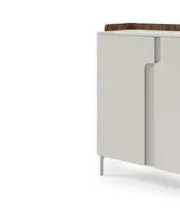 Komody Meblar  Komoda POSITANO P08 | cashmere / orech alba