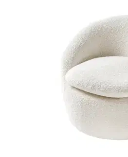Relaxačné a masážne Otočné relaxačné kreslo SALENI Dekorhome