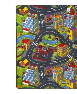 Koberce pre deti Detský koberec Smart City 97 1,0/1,5