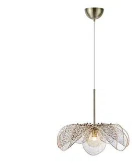Svietidlá Markslöjd 109169 - Závesné svietidlo STYRKA na kábli 1xE27/40W/230V priemer 63 cm béžové 109169